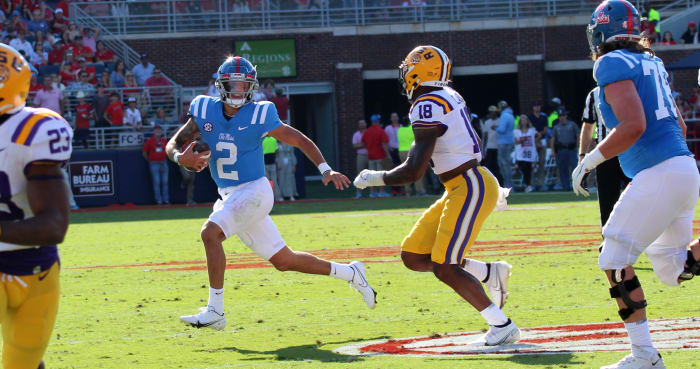 Matt Corral's ability to run really improved the Ole Miss offense, and that's something that Marcel Reed brings to the table as well.